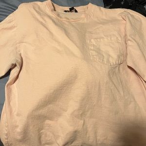 Pink long sleeve shirt